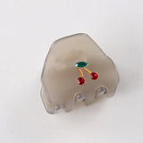 Cwaha1405_ Cherry Small Hair Claw Clip,Summer Set