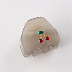 Cwaha1405_ Cherry Small Hair Claw Clip,Summer Set