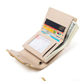 STYLISH SIMPLE FLORAL SHORT WALLET_CWAB2334
