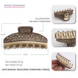 ACETATE DIAMOND HAIR CLIP HAIR ACCESSORIES_CWAHA4237