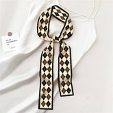 Versatile Retro Diamond Grid Fashion Headband