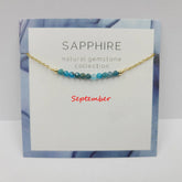 DECEMBER NECKLACE NATURAL STONE LOCK BONE CHAIN_CWAJE1054