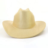BRIGHT WESTERN COWBOY HAT WIDE BRIM JAZZ HAT_CWAH1768