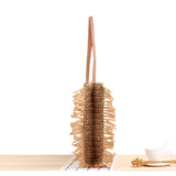 SUMMER BEACH TASSEL STRAW BAG_CWAB2034
