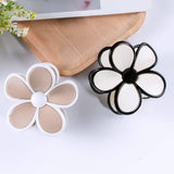 Cwaha1309_Elegant Five Petal Flowers Hair Claw Clip