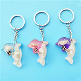 NEW DOLPHIN SHAPE KEYCHAIN SOUVENIR PENDANT_CWMM3697