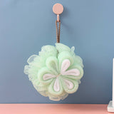 BATH POUF60G SOFT PLUM PETAL BATH BALL_CWMM3372