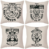 SKULL FUNNY SHORT PLUSH PILLOWCASE_CWMM1355