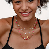 GEOMETRIC JEWELRY CHAIN SIMPLE NECKLACE_CWMM3671