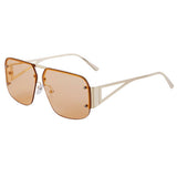 SQUARE CUT EDGE RIMLESS SUNGLASSES_CWASG0684