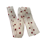 NEW POLKA DOT LACE SCARF HEADBAND_CWASC0719