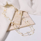 SIMPLE NATURAL FRESHWATER PEARL NECKLACE_CWAJE3827