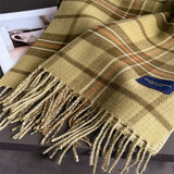 Classic Plaid Cashmere Feel Scarf For Women_Cwasc03235