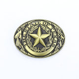 TEXAS PENTAGRAM VINTAGE BELT BUCKLE_CWABE0431