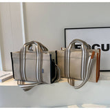 NEW FASHION CONTRAST COLOR SHOULDER CROSSBODY BAG_CWAB2435