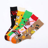 AUTUMN AND WINTER FOOD SERIES MIDDLE SOCKS_CWMS1020