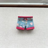 Vacation Hair Claw, Trendy Shorts Slippers Clip