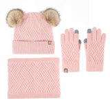 CHILDRENS WOOL WARM KNITTED THREE PIECE SUIT_CWMM2783