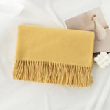 COZY SOLID COLOR WINTER SCARF WITH FOR WOMEN_CWASC0991