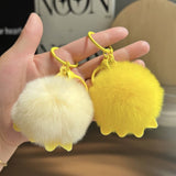 CUTE LITTLE COAL BRIQUETTES CAR KEYCHAIN PENDANT_CWMM2522