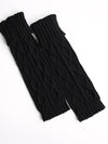 Twisted Knit Dandy Leg Warmer_Cwms113