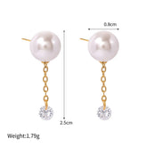 EXQUISITE PEARL ZIRCONIA 18K EARRINGS_CWAHA0906