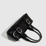 CLASSIC BUCKLE BOSTON ZIPPER HANDBAG FOR WOMEN_CWAB5717