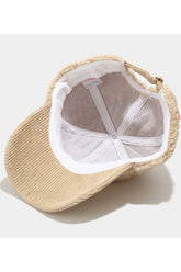 LAMB WOOL BASEBALL CAP WINTER WARM FASHION CWAH0426