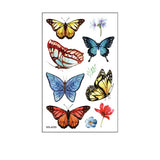 Waterproof Kids Cute Watercolor Butterfly Tattoos_Cwmm8255