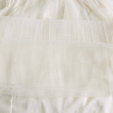 Tulle Skirt Mid-Length High Waist Pleated Skirt_Cwbls0397