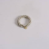 NEW CUTE PEARL HAIR TIE HIGH END ELASTIC BAND_CWAHA6764
