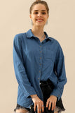 Women Fashion Long Sleeved Shirt_Cwtstl714