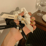 FRENCH TEMPERAMENT BOW HAIR SCRUNCHIES_CWAHA2269