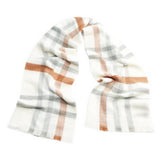 SOFT CHECKERED SCARF WARM WINTER FOR STUDENTS_CWASC2328