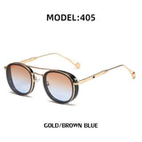 RETRO OVAL FRAME SIDE BAG SMALL FRAME SUNGLASSES_CWASG0708