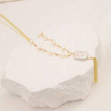 Versatile High-End Long Pearl Sweater Necklace