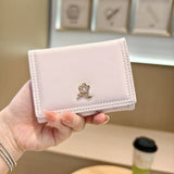 Trendy Printed Mini Trifold Wallet For Students_Cwab06229