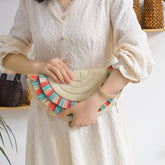 RETRO CASUAL STRAW TASSEL HANDBAG_CWAB2007