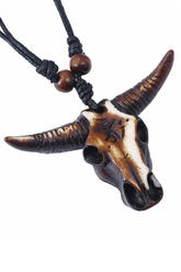 FASHION HIP HOP PERSONALITY BULL HEAD NECKLACE_CWAJE0499