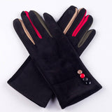 Fashionable Velvet Touch Screen Cycling Gloves_Cwmm1549