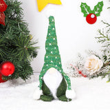 FACELESS DOLL CHRISTMAS KNITTED HAT DOLL ORNAMENT_CWMM2768