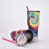 NEW TIE DYE LARGE CAPACITY THERMAL WATER CUP_CWMM0989
