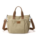 RETRO CANVAS BAG MESSENGER BAG TOTE BAG_CWAB1282