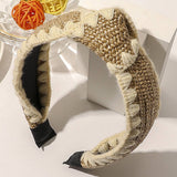FASHION WOVEN DECORATIVE HAIR HOOP_CWAHA0228