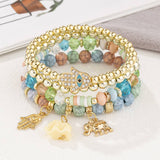 TASSEL MULTI LAYER MIXED COLOR BEADED BRACELET_CWAHA2482