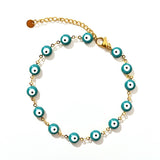 CLASSIC 18K STAINLESS STEEL EVIL EYE BRACELET_CWAJE4597