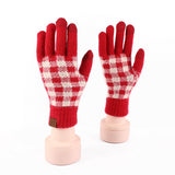 Winter Festive Warm Touch Screen Brushed Gloves_Cwag0376