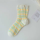 Women Thin Cute Three-Dimensional Flower Socks_Cwms0429