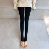 Winter Nude Sheer Leggings Glossy Bare-Leg Look_Cwmm8972