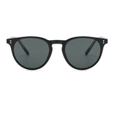 FASHIONABLE FAUX ACETATE ROUND FRAME SUNGLASSES_CWASG0506